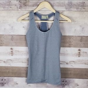 Athleta speed racer striped tank